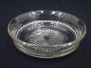 昭和レトロ　プレスガラス小皿
